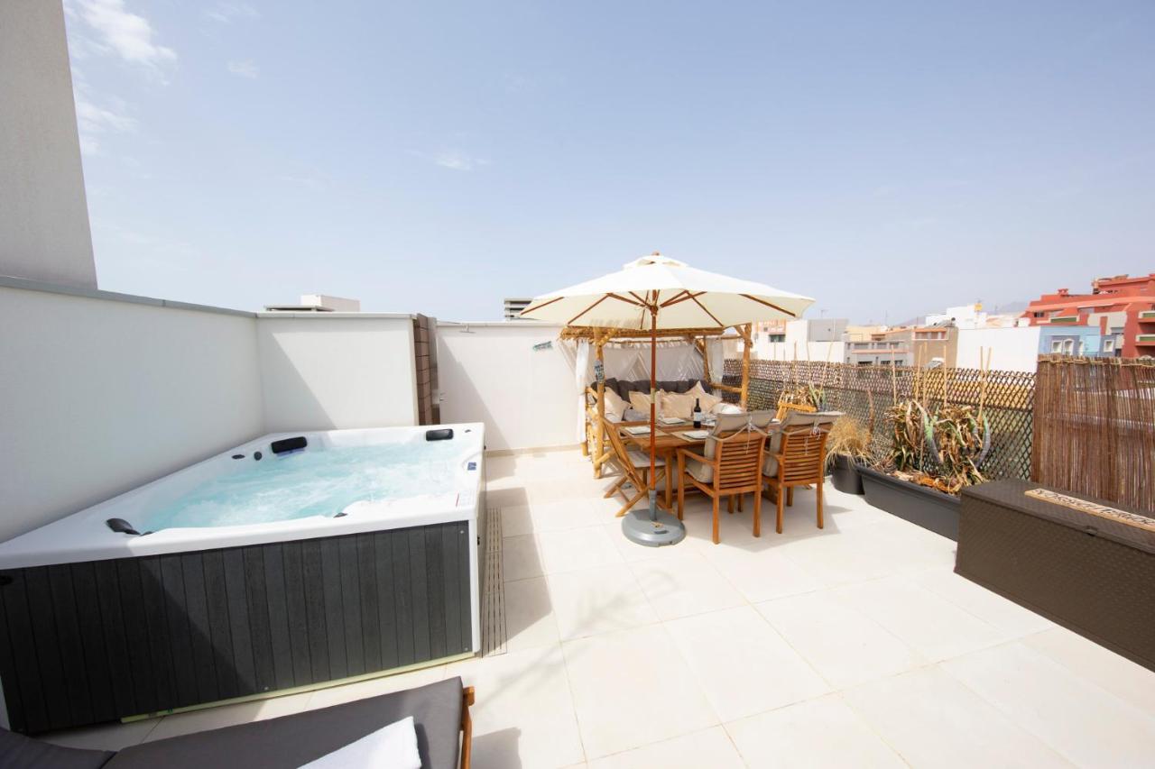 Medano4You Tina'S Jacuzzi Terrace Playa Chica El Médano Exteriér fotografie
