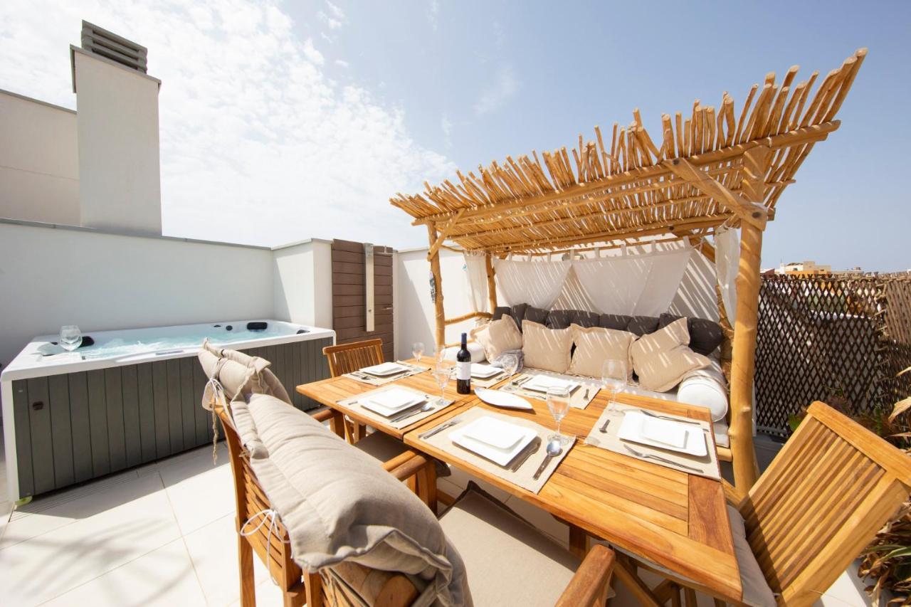 Medano4You Tina'S Jacuzzi Terrace Playa Chica El Médano Exteriér fotografie