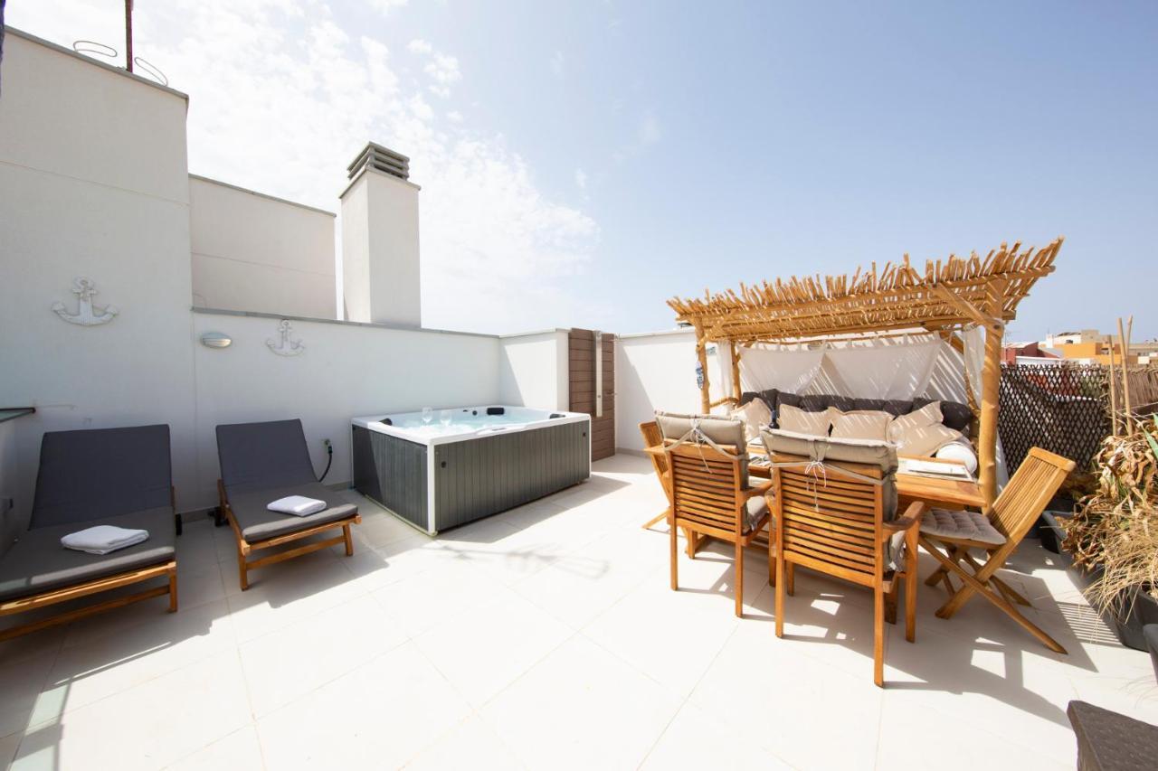 Medano4You Tina'S Jacuzzi Terrace Playa Chica El Médano Exteriér fotografie