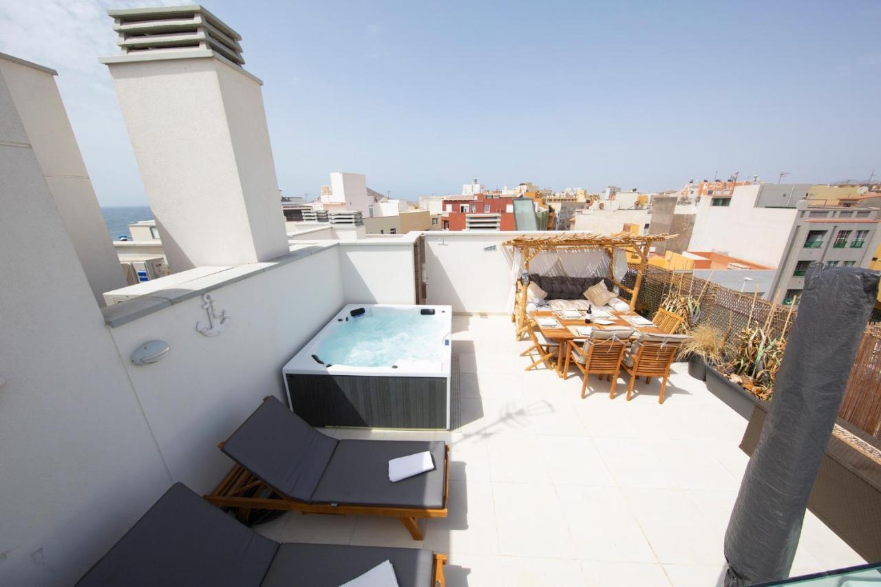 Medano4You Tina'S Jacuzzi Terrace Playa Chica El Médano Exteriér fotografie
